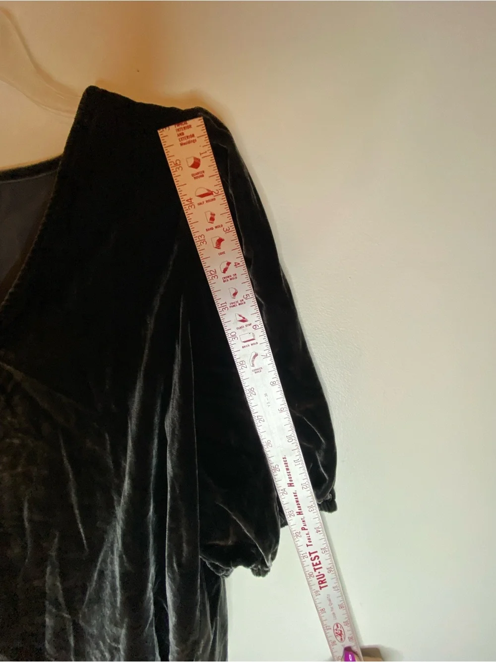 LOFT velvet blouse
